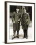 President Woodrow Wilson Posing with King George V-null-Framed Photographic Print