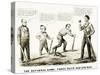 Presidential Campaign, 1860-Currier & Ives-Stretched Canvas