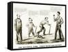 Presidential Campaign, 1860-Currier & Ives-Framed Stretched Canvas