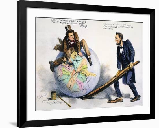 Presidential Campaign, 1864-null-Framed Giclee Print