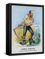 Presidential Campaign, 1880-Currier & Ives-Framed Stretched Canvas