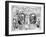 Presidential Campaign, 1888-Kurz & Allison-Framed Giclee Print