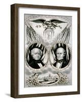 Presidential Campaign Banner, 1848-Science Source-Framed Giclee Print