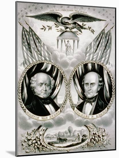 Presidential Campaign Banner, 1848-Science Source-Mounted Giclee Print