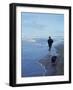 Presidential Candidate Bobby Kennedy and His Dog, Freckles, Running on an Oregon Beach-Bill Eppridge-Framed Photographic Print