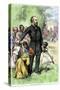 Presidential Candidate James Garfield as "The Friend of the Freedman," 1880-null-Stretched Canvas