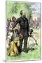 Presidential Candidate James Garfield as "The Friend of the Freedman," 1880-null-Mounted Giclee Print
