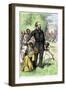 Presidential Candidate James Garfield as "The Friend of the Freedman," 1880-null-Framed Giclee Print