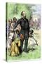 Presidential Candidate James Garfield as "The Friend of the Freedman," 1880-null-Stretched Canvas