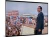 Presidential Candidate Richard Nixon on the Campaign Trail-Arthur Schatz-Mounted Photographic Print