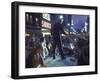 Presidential Candidate Robert Kennedy Standing on Back of Convertible Car While Campaigning-Bill Eppridge-Framed Photographic Print