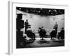 Presidential Candidates Senator John Kennedy and Rep. Richard Nixon Standing at Lecterns Debating-Francis Miller-Framed Photographic Print