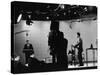 Presidential Candidates Senator John Kennedy and Republican Rep. Richard Nixon Debating-Paul Schutzer-Stretched Canvas