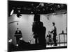 Presidential Candidates Senator John Kennedy and Republican Rep. Richard Nixon Debating-Paul Schutzer-Mounted Photographic Print