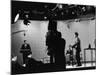 Presidential Candidates Senator John Kennedy and Republican Rep. Richard Nixon Debating-Paul Schutzer-Mounted Photographic Print