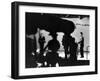 Presidential Candidates Senator John Kennedy and Richard Nixon Standing at Lecterns Debating-Paul Schutzer-Framed Photographic Print