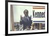 Presidential Contender Bobby Kennedy Campaigning-Bill Eppridge-Framed Photographic Print