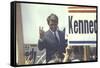 Presidential Contender Bobby Kennedy Campaigning-Bill Eppridge-Framed Stretched Canvas