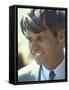 Presidential Contender Bobby Kennedy During Campaign-Bill Eppridge-Framed Stretched Canvas