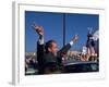 Presidential Nominee Richard Nixon Upon His Arrival in San Diego-Arthur Schatz-Framed Photographic Print