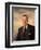 Presidential Portait of Lyndon Baines Johnson-Stocktrek Images-Framed Art Print