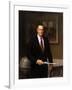 Presidential Portrait of President George H.W. Bush-Stocktrek Images-Framed Art Print