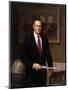 Presidential Portrait of President George H.W. Bush-Stocktrek Images-Mounted Art Print
