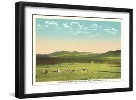 Presidential Range, White Mountains, New Hampshire-null-Framed Art Print