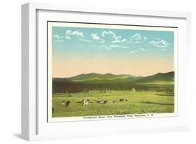 Presidential Range, White Mountains, New Hampshire-null-Framed Art Print