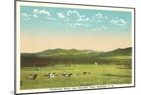 Presidential Range, White Mountains, New Hampshire-null-Mounted Art Print