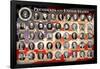 Presidents of the United States (2016 Edition) Educational Poster Print-null-Framed Poster