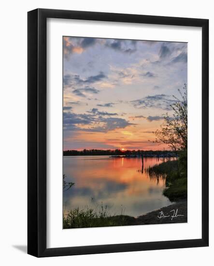 Presque Isle Morning 2-5fishcreative-Framed Giclee Print