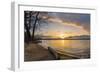 Presque Isle Sunrise-5fishcreative-Framed Giclee Print