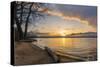 Presque Isle Sunrise-5fishcreative-Stretched Canvas