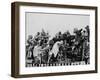 Press and Newsreel Long-Focus Cameras are Trained on the Royal Box at Ascot-null-Framed Photographic Print