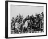 Press and Newsreel Long-Focus Cameras are Trained on the Royal Box at Ascot-null-Framed Photographic Print