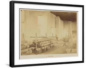 Press house, 1877-Oscar Jean Baptiste Mallitte-Framed Giclee Print