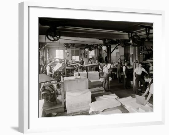 Press, Richmond Backus Co., Detroit, Mich.-null-Framed Photo