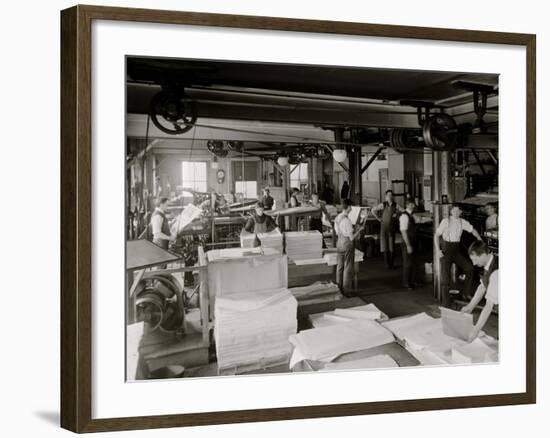 Press, Richmond Backus Co., Detroit, Mich.-null-Framed Photo