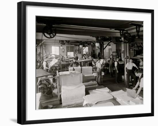 Press, Richmond Backus Co., Detroit, Mich.-null-Framed Photo