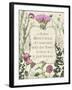 Pressed Floral Quote III-null-Framed Art Print