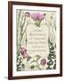 Pressed Floral Quote III-null-Framed Art Print