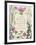 Pressed Floral Quote III-null-Framed Art Print