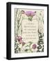 Pressed Floral Quote III-null-Framed Art Print