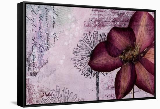 Pressed Flowers I-Patricia Pinto-Framed Stretched Canvas