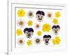 Pressed Flowers-Iwona Grodzka-Framed Art Print