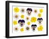 Pressed Flowers-Iwona Grodzka-Framed Art Print