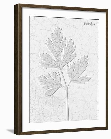 Pressed Plaques - Parsley-Kristine Hegre-Framed Giclee Print