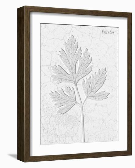 Pressed Plaques - Parsley-Kristine Hegre-Framed Giclee Print