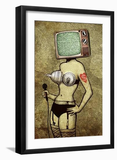 Presstitute-Anthony Freda-Framed Giclee Print